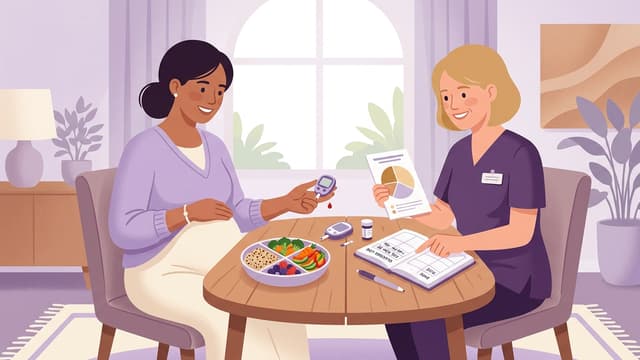 Diabetes gestacional: síntomas y control