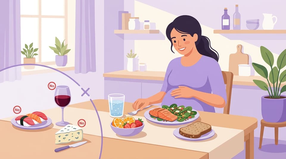 Alimentación en el embarazo: qué comer y qué evitar